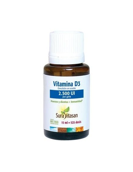 Sura Vitasan Vitamina D3 2.500Ui 15Ml
