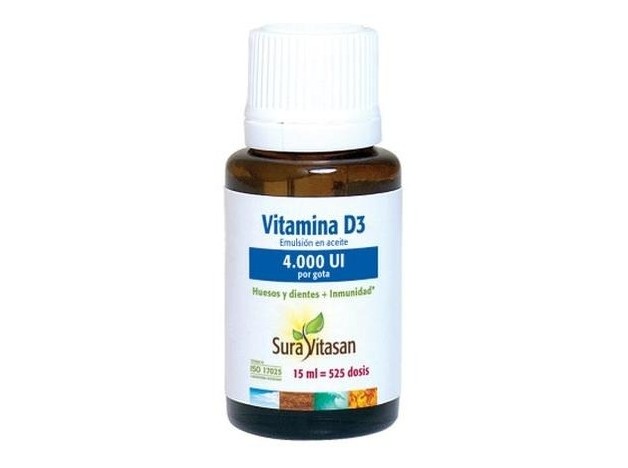 Sura Vitasan Vitamina D3 4000Ui 15Ml