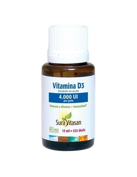 Sura Vitasan Vitamina D3 4000Ui 15Ml