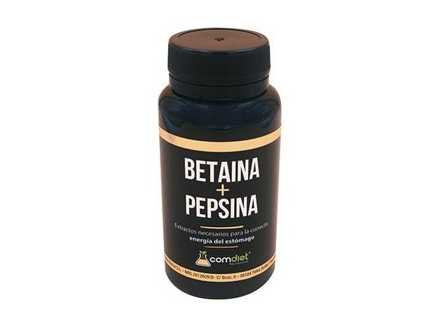 Comdiet Betaina+Pepsina 550 60Caps