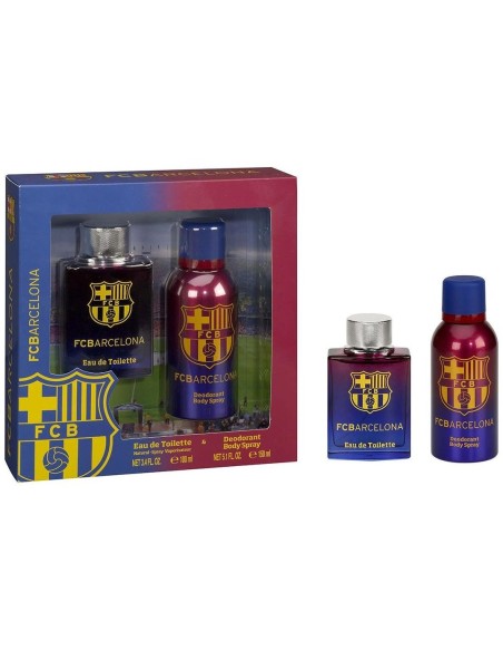Air-Val F.C.B. Barcelona Set Eau De Toilette + Desodorante