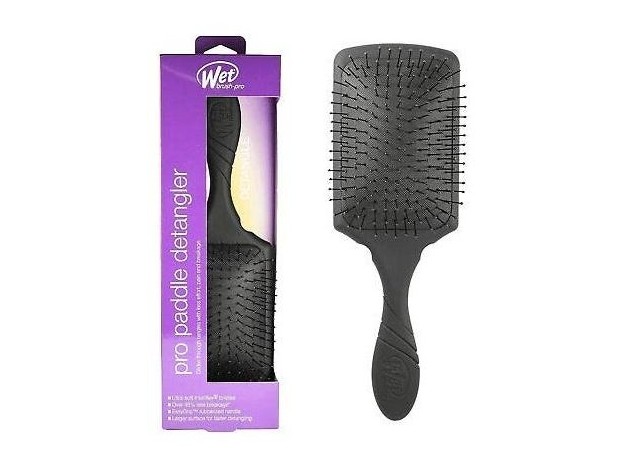 Wet Brush Pro Paddle Detangler Black 1Ud