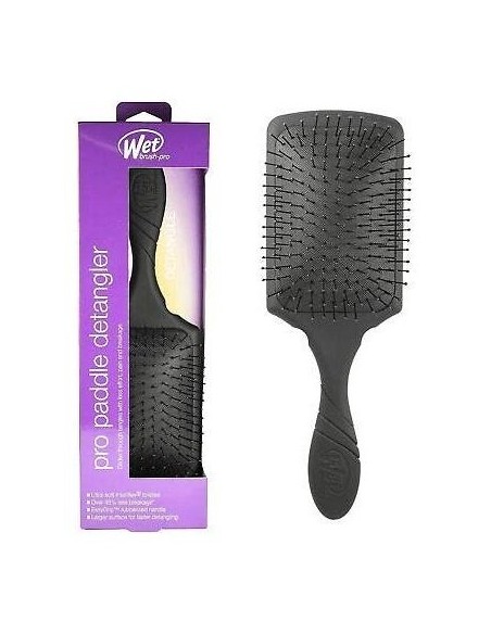 Wet Brush Pro Paddle Detangler Black 1Ud