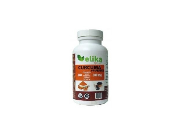 Elikafoods Cúrcuma + Piperine 240 Caps