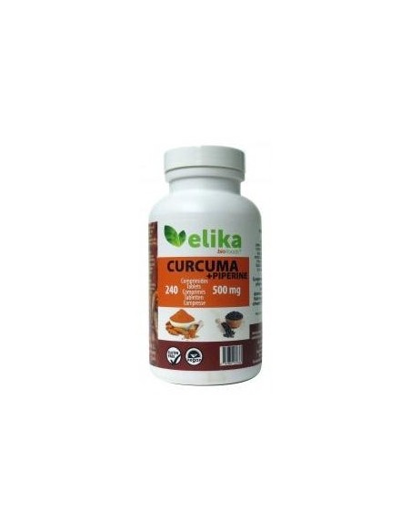 Elikafoods Cúrcuma + Piperine 240 Caps