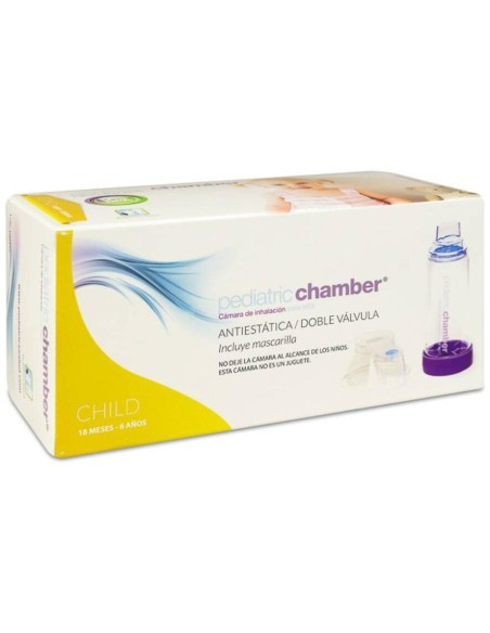 Pediatric Chamber Cámara Inhalación Baby 18 Meses - 6 Años