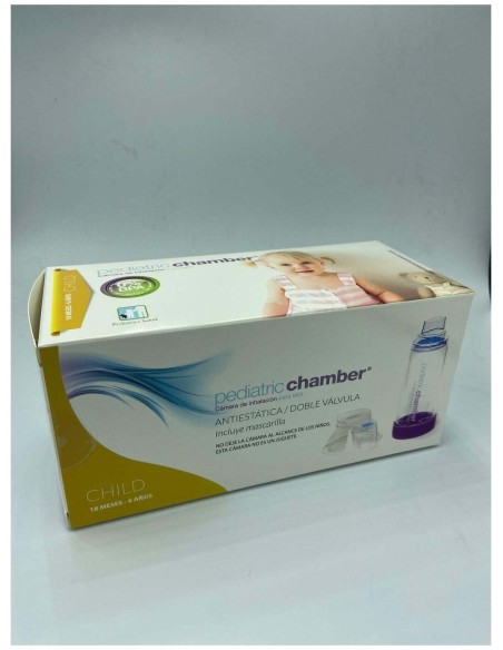 Pediatric Chamber Cámara Inhalación Baby 18 Meses - 6 Años