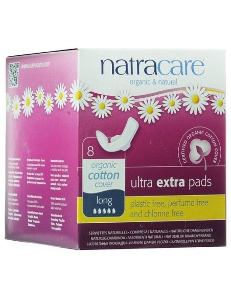 Compresa Extra Larga Con Alas 8Uds. Ultra Extra
