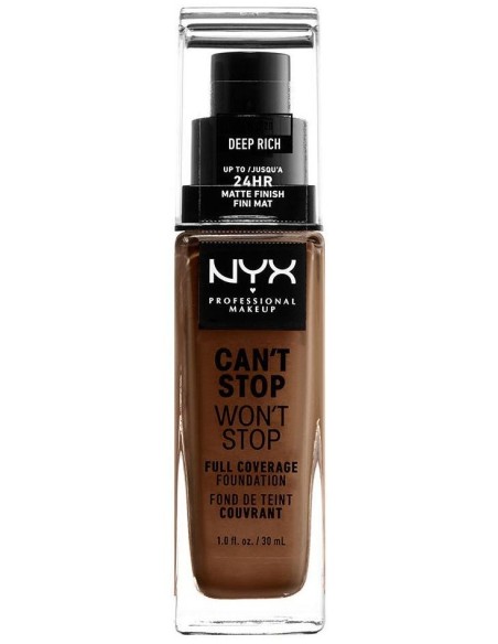 Can'T Stop Won'T Stop Full Coverage Foundation Deep Rich 30 Ml