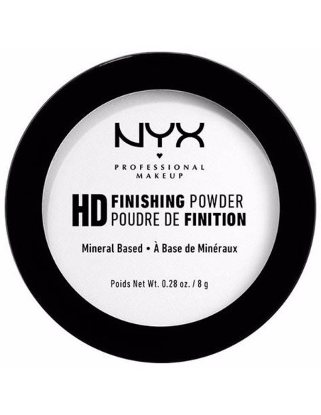 Nyx Hd Finishing Powder Mineral Based Translucent 8 Gr