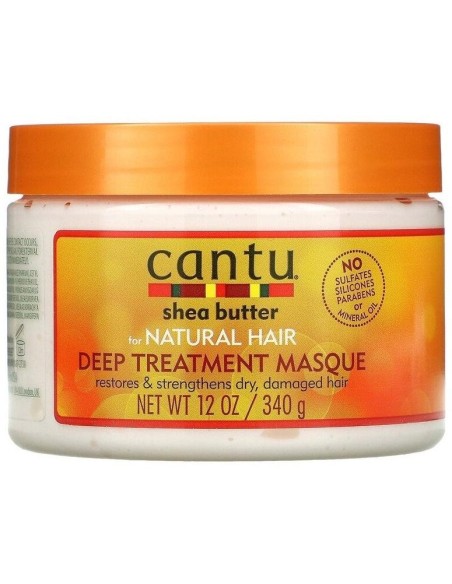 Cantu Shea Butter Natural Hair Deep Tratamiento Masque 340G