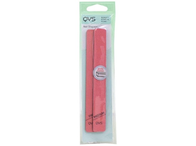 Qvs Kit Limas De Uñas Rosa 2Uds