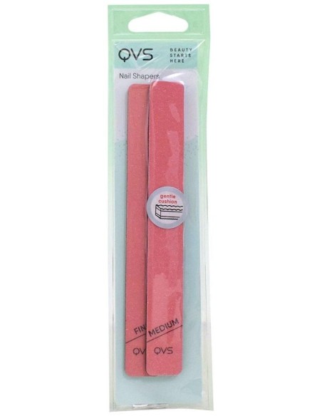 Qvs Kit Limas De Uñas Rosa 2Uds