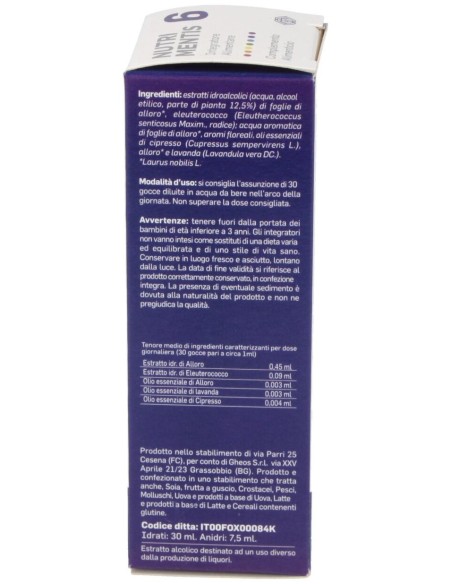 Nutrimentis 6 30Ml.