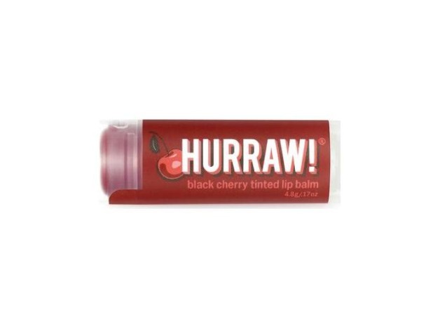 Hurraw Balsamo Labial Tintado Cereza Negra