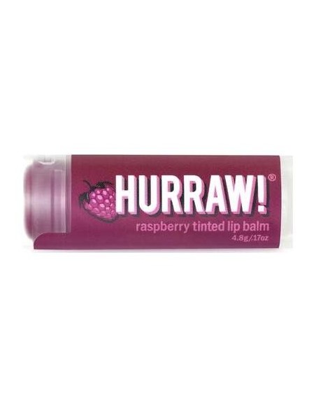 Hurraw Balsamo Labial Tintado Frambuesa