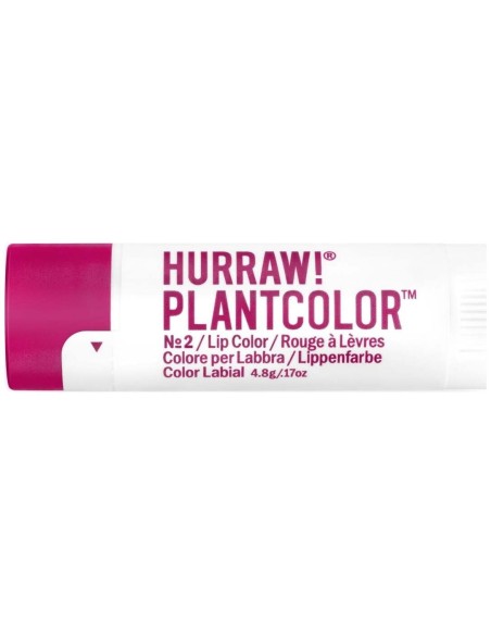 Hurraw! Plantcolor Lip Balm No2 4.8G