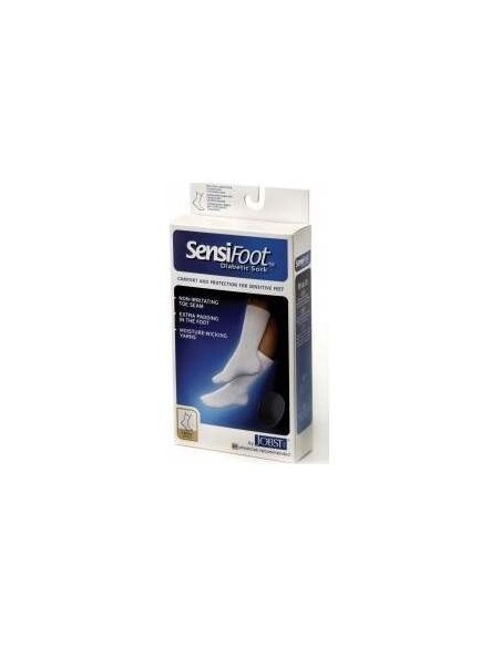 Sensifoot Calcetines Pie Diabético Compresión Normal Talla S, 2 Uds