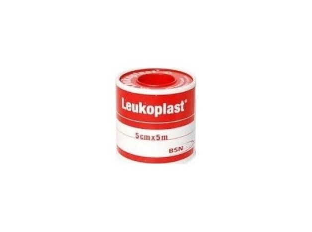Leukoplast Esparadrapo Blanco 5 Cm X 5 M, 1 Ud