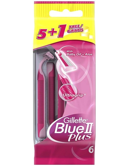 Venus Blue Ii Plus Cuchillas Depilación Desechables 6 U