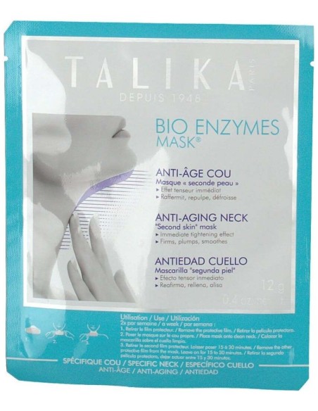 Talika Bioenzymes Mascara Antiedad Cuello Seguda Piel