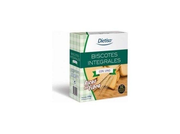 Dietisa Biscotes Con Lino Integrales 270G