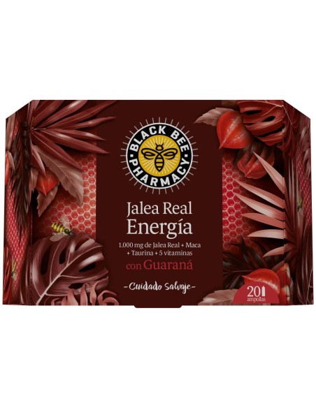 Black Bee Pharmacy Jalea Real Energía, 20 Ampollas