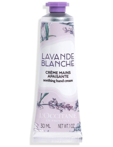 L'Occitane Crema Manos Lavanda Blanca 30Ml