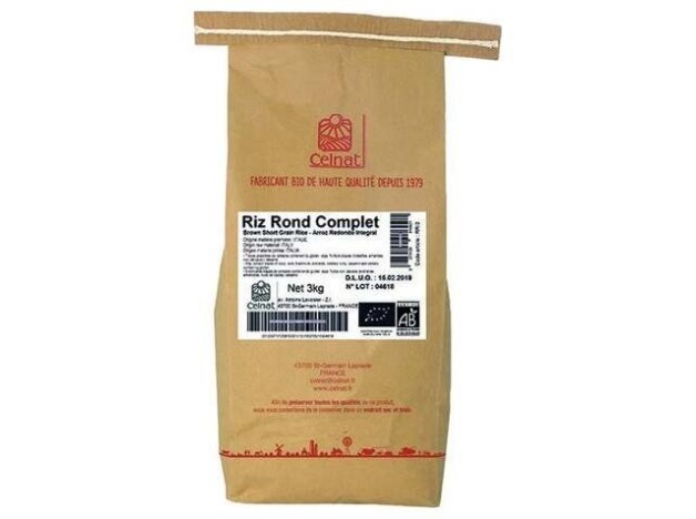 Celnat Arroz Integal Redondo 3Kg