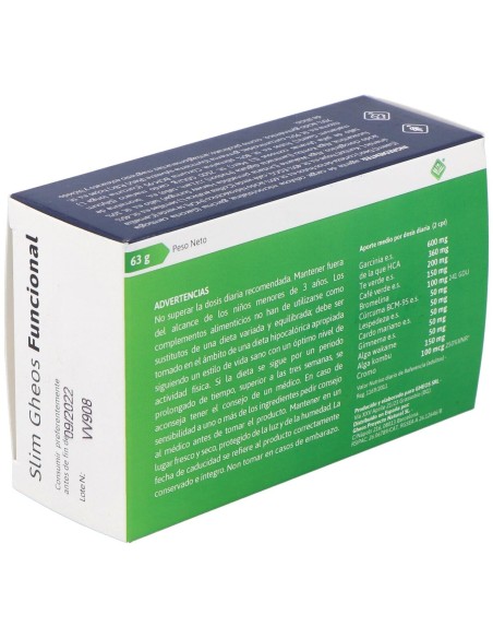 Slim Gheos Funcional 60Comp.