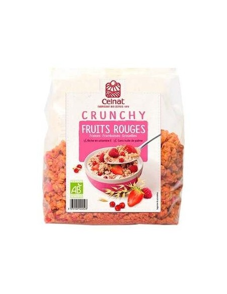 Celnat Muesli Crunchy Frutos Rojos Bio 500G
