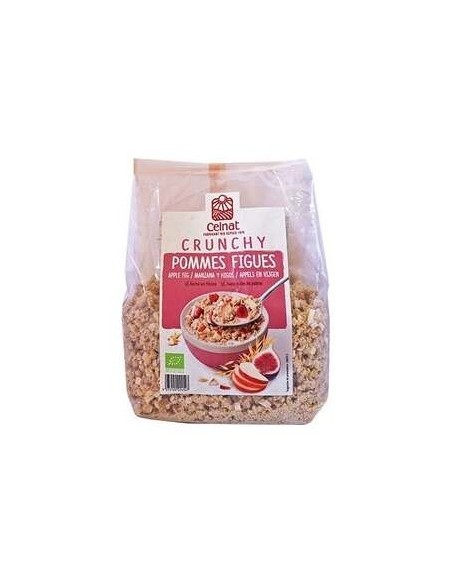 Celnat Muesli Crunchy Manzana Higos Y Fibras Bio 500G