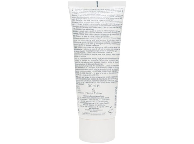Ducray Kelual Ds Gel Limpiador, 200 Ml