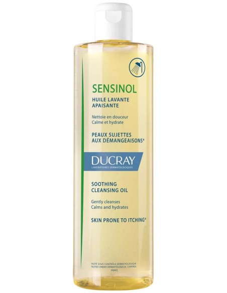 Ducray Sensinol Aceite Limpiador Calmante 400Ml