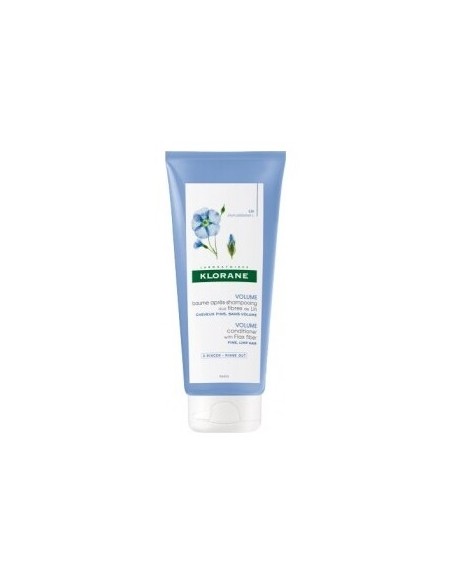 Klorane Bálsamo Para Después Del Champú A Las Fibras De Lino, 200 Ml