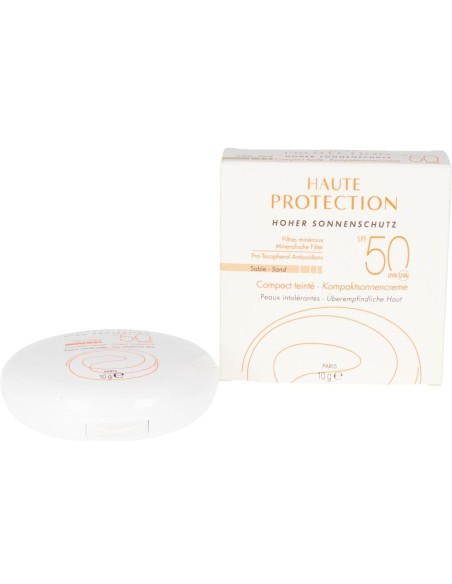 Solaire Haute Protection Compact Teinté Spf50 Sable