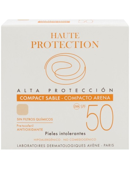 Solaire Haute Protection Compact Teinté Spf50 Sable