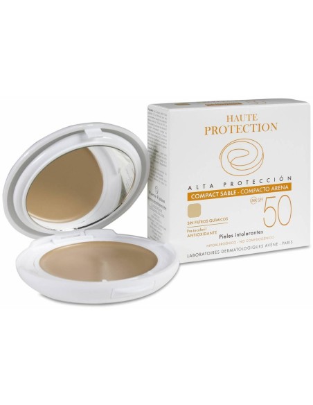 Solaire Haute Protection Compact Teinté Spf50 Sable