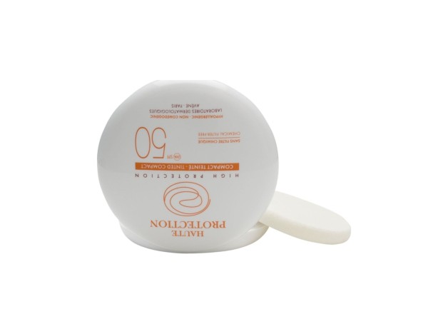 Solaire Haute Protection Compact Teinté Spf50 Doré