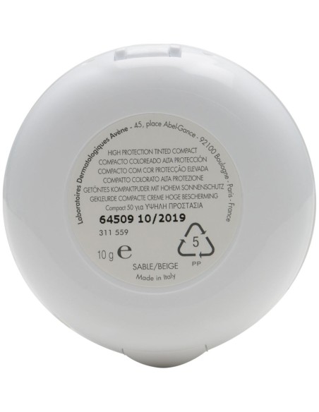 Solaire Haute Protection Compact Teinté Spf50 Sable