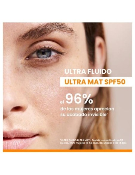 Avène Solar Ultra-Mat Fluido Pieles Mixtas A Grasas Spf50+ 50Ml