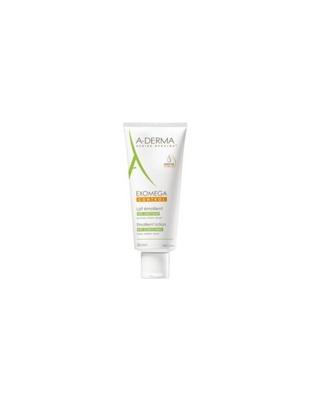 A-Derma Exomega Control Leche Emoliente Anti-Rascado, 200 Ml