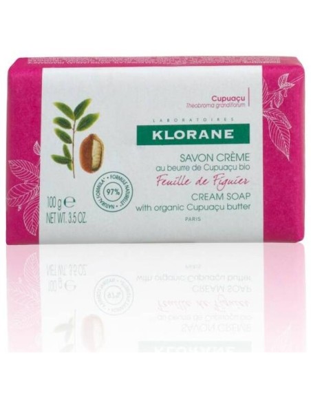 Klorane Jabón Crema Feuille De Figuier Con Manteca De Cupuaçu 100G
