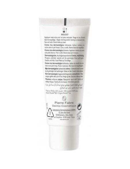A-Derma Biology Crema Rica Dermatológica Hidratante, 40 Ml