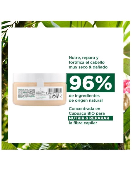 Al Cupuaçu Bio Mascarilla Reparadora Para Cabello Muy Seco 150 Ml