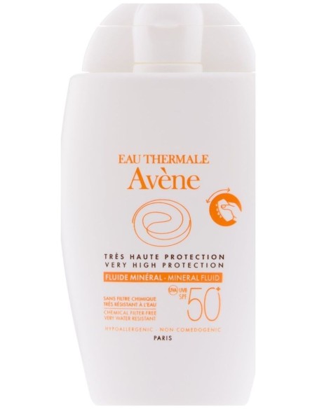 Solaire Haute Protection Fluido Mineral Spf50+ 40 Ml