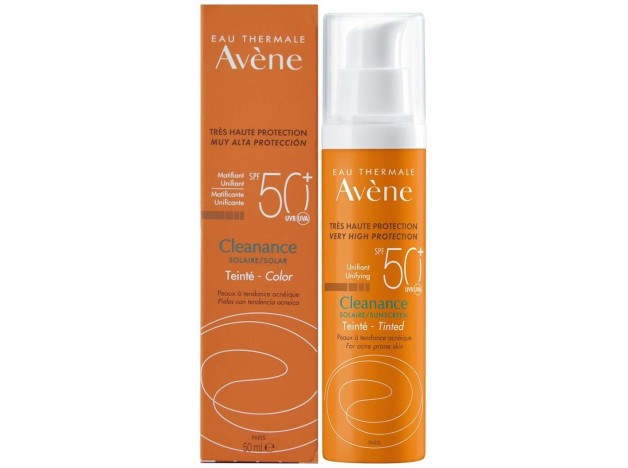Avene Solar Cleanance Solar Spf 50+ Color 50Ml