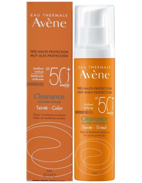 Avene Solar Cleanance Solar Spf 50+ Color 50Ml