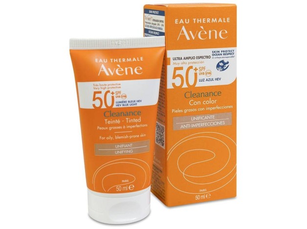 Avene Solar Cleanance Solar Spf 50+ Color 50Ml