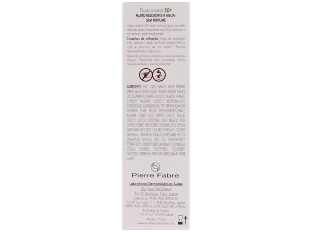 Solaire Haute Protection Fluido Mineral Spf50+...
